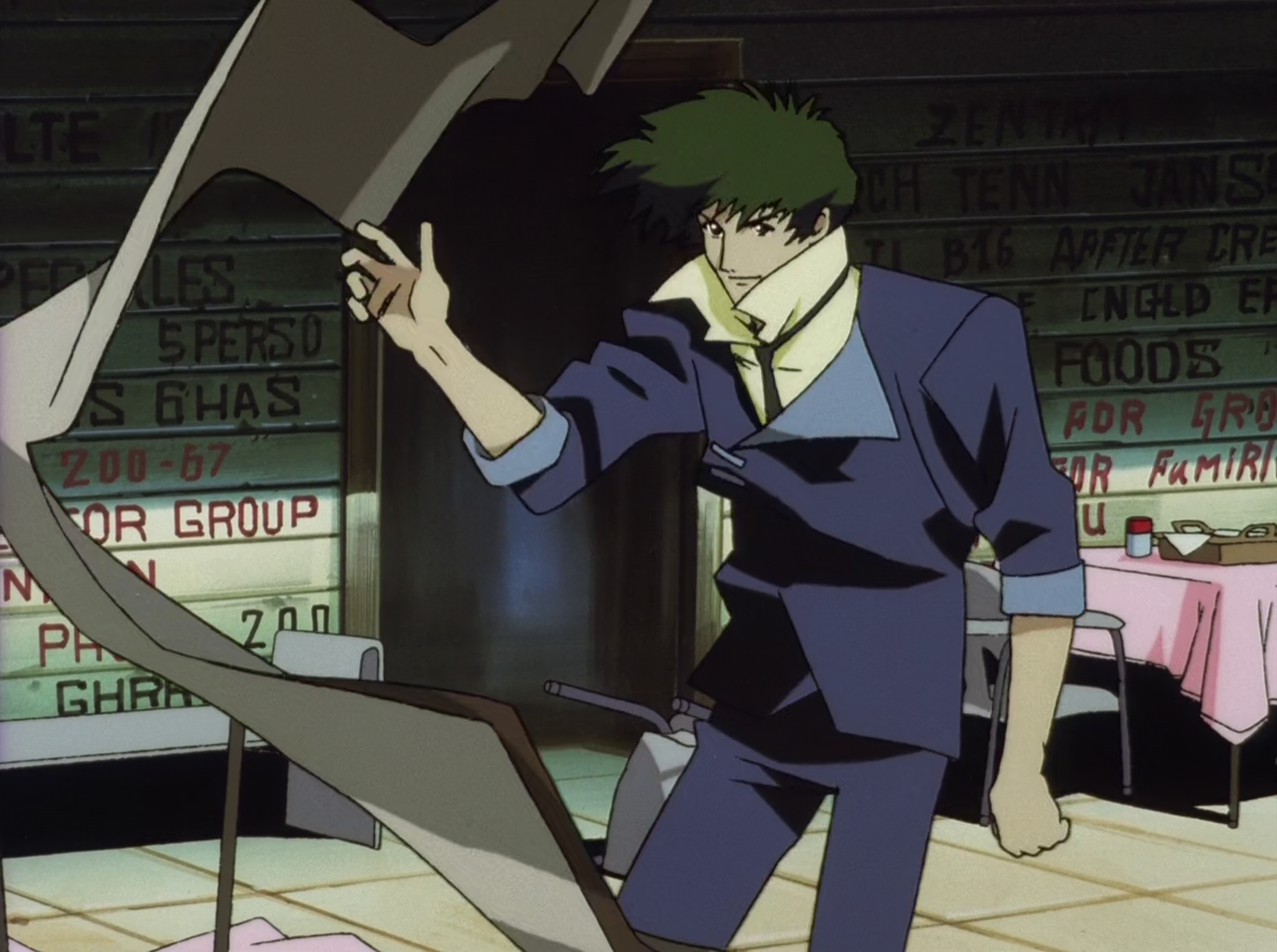 Cowboy bebop action is fantastic animation